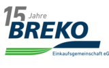 breko eg logo 15 jahre